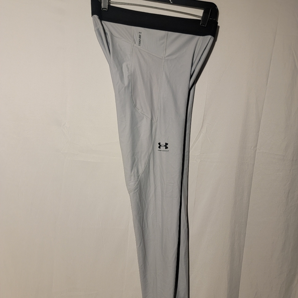 Under Armour Mens Heat Gear ISO-CHILL Size XL 1365226-011 Gray Compression
